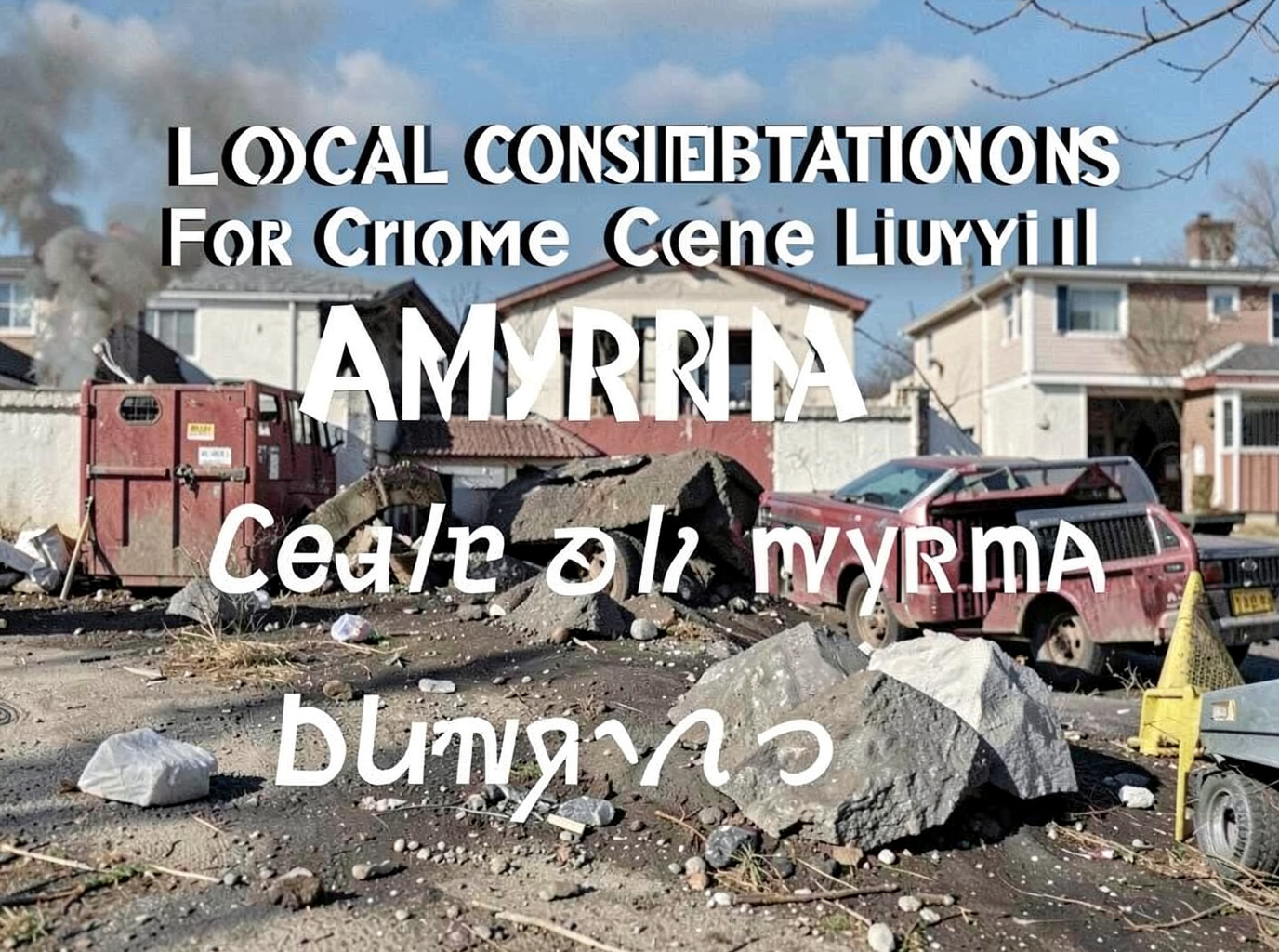 Local Considerations For Crime Scene Cleanup In Smyrna